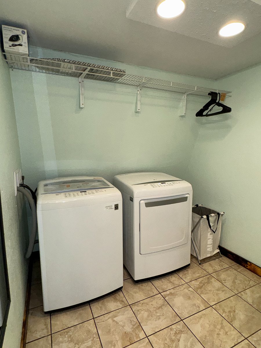 Laundry area