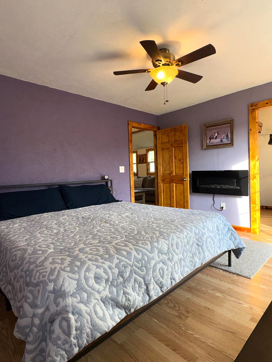 Master Bedroom and Fireplace