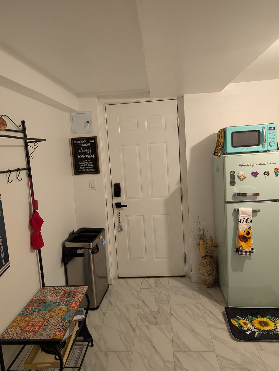 Enjoy your own private entrance and exit for total privacy and convenience.