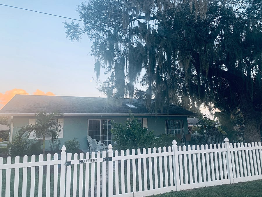 Back of the house