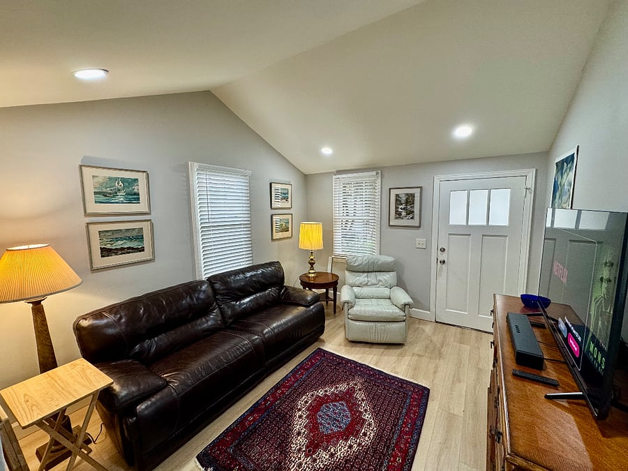 Cozy Living Room just furnished Fall of 2025