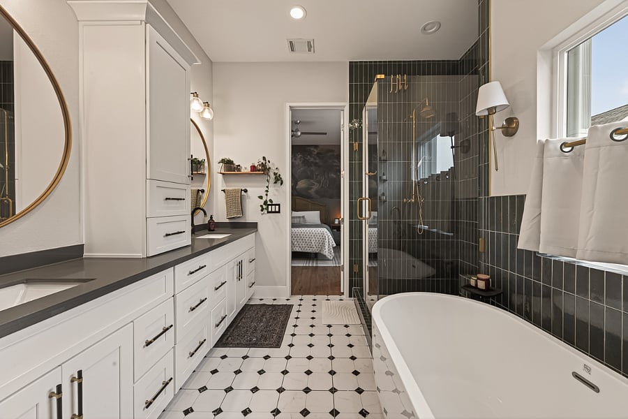 master bathroom