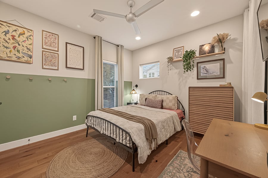 first floor guest bedroom