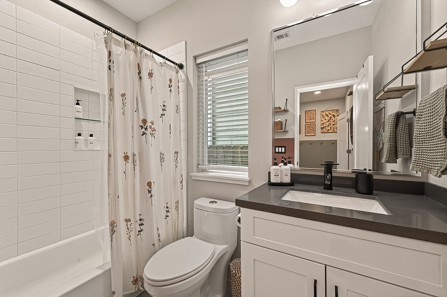 first floor guest bathroom