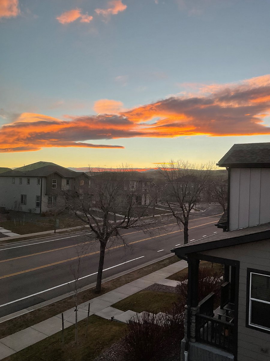 Sunset from the Master Bedroom.