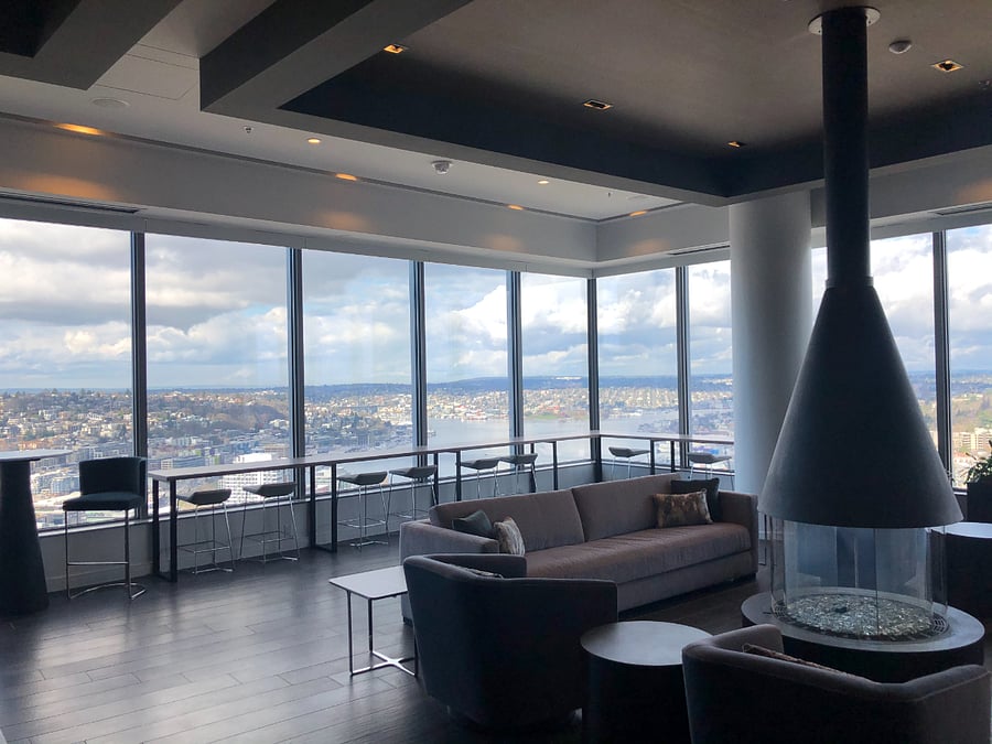 Sky lounge and rooftop amenities , Games room, Library, private kitchen and BBQ's