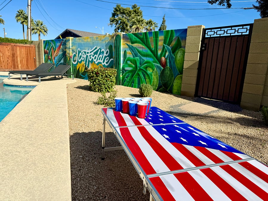 New beer pong table!
