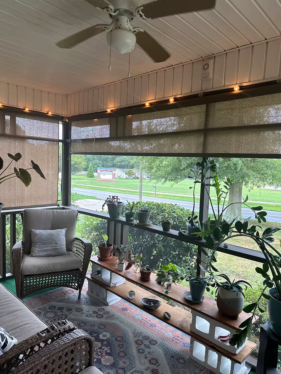 screened front porch
