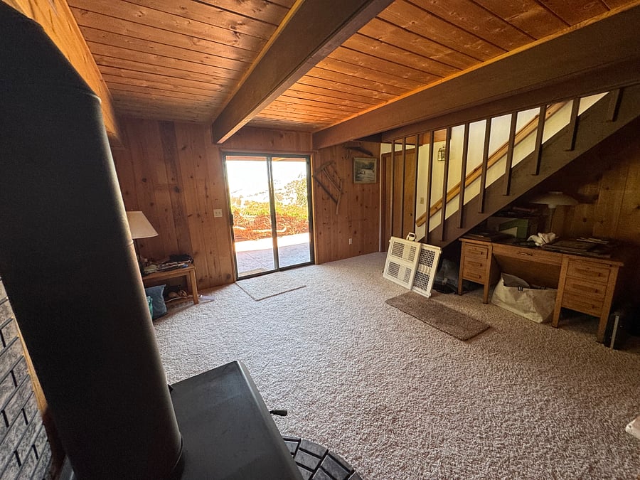 Downstairs family room