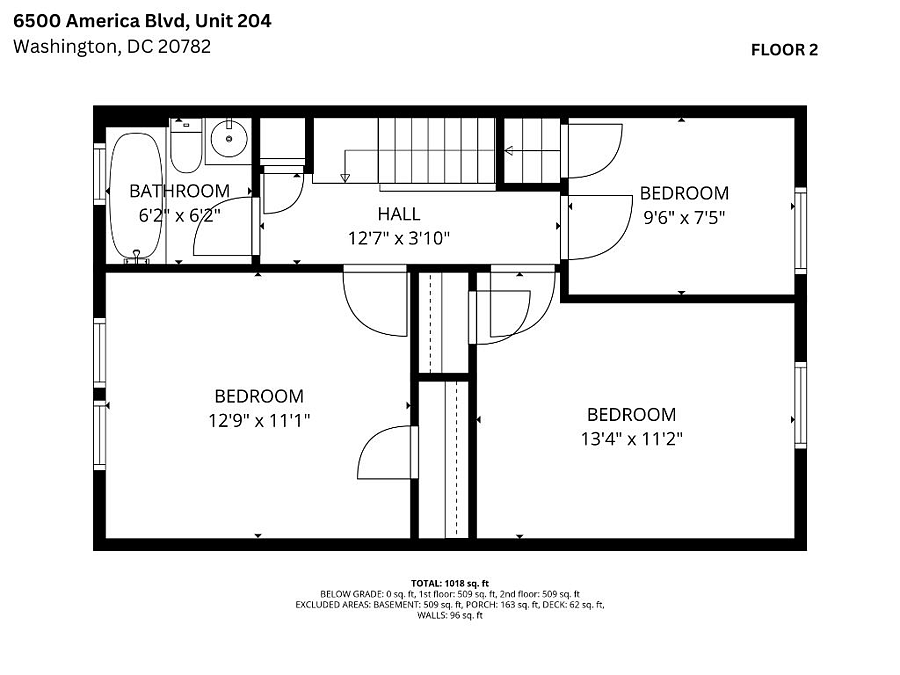 Second Floor Plan
