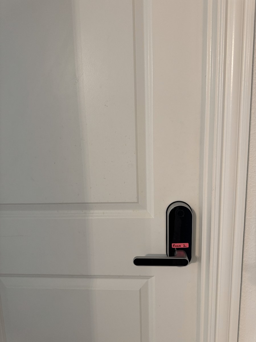 Each bedroom comes with its own lock