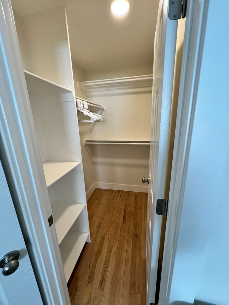Main Bedroom Walk in Closet