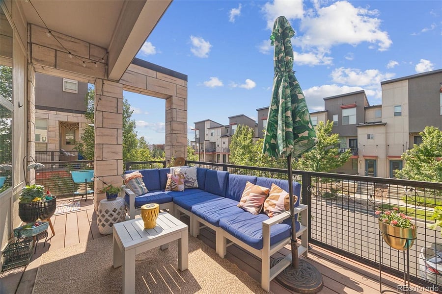 2nd floor wrap-around terrace perfect for extra entertaining or sipping on your morning coffee