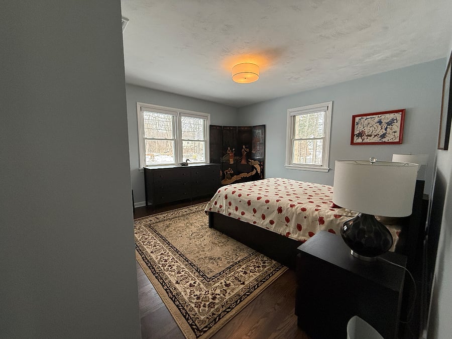 Primary bedroom with queen size bed