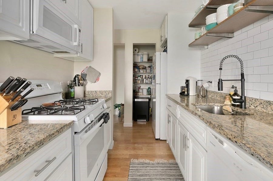 Fully stocked kitchen