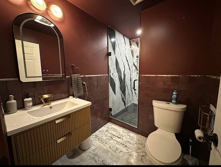 Downstairs bathroom