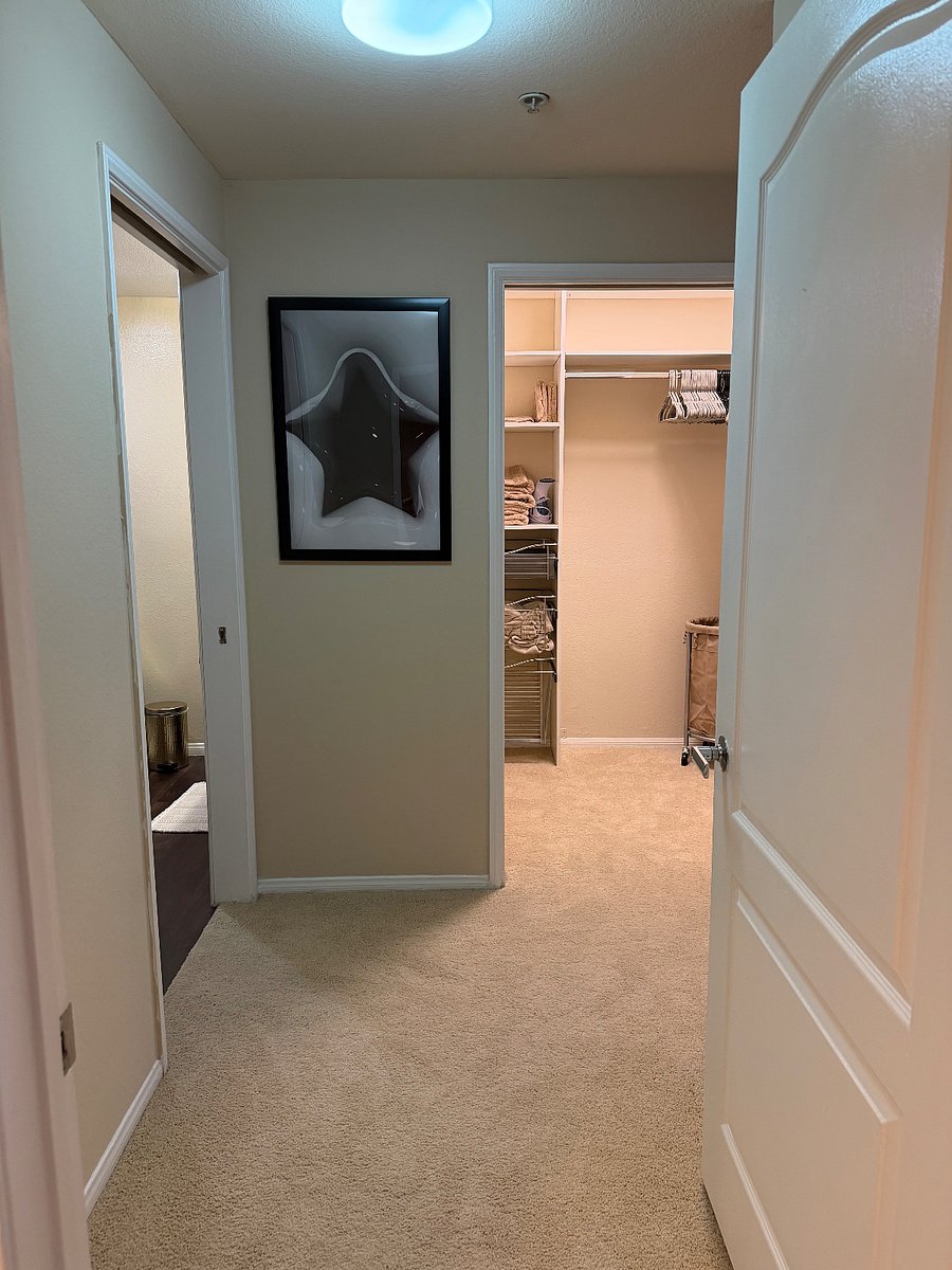 Hallway To Bedroom/ Closet And Restroom