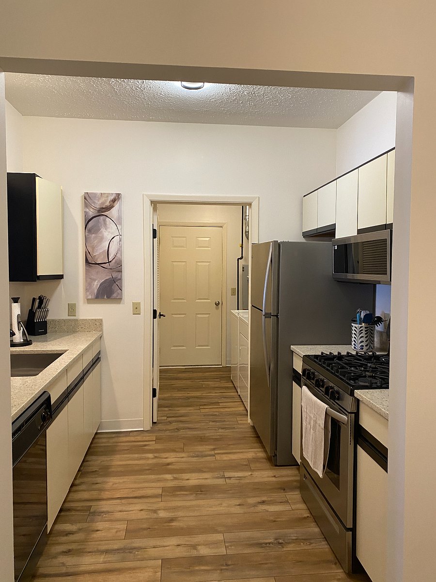 View Into Laundry Room from Kitchen