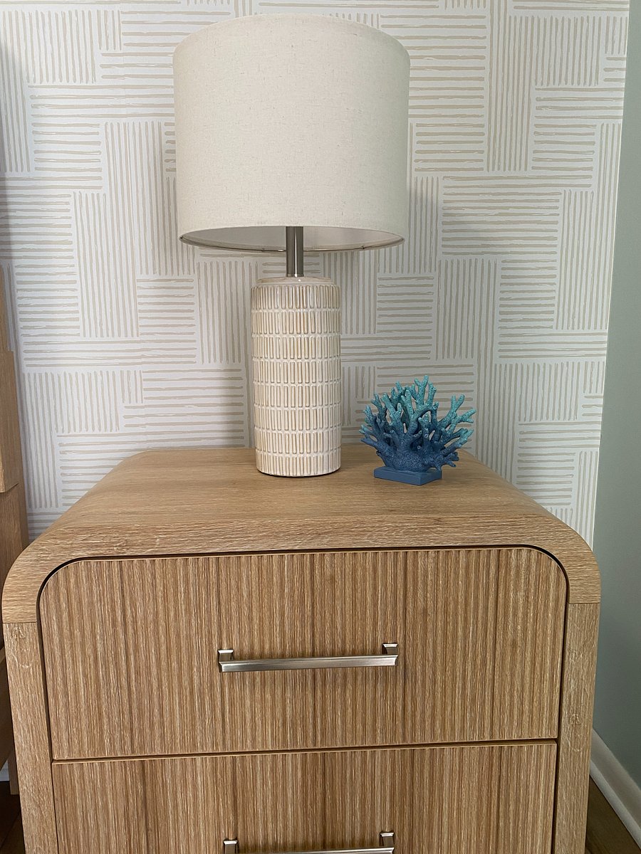 One of Two Nightstands in Primary Bedroom