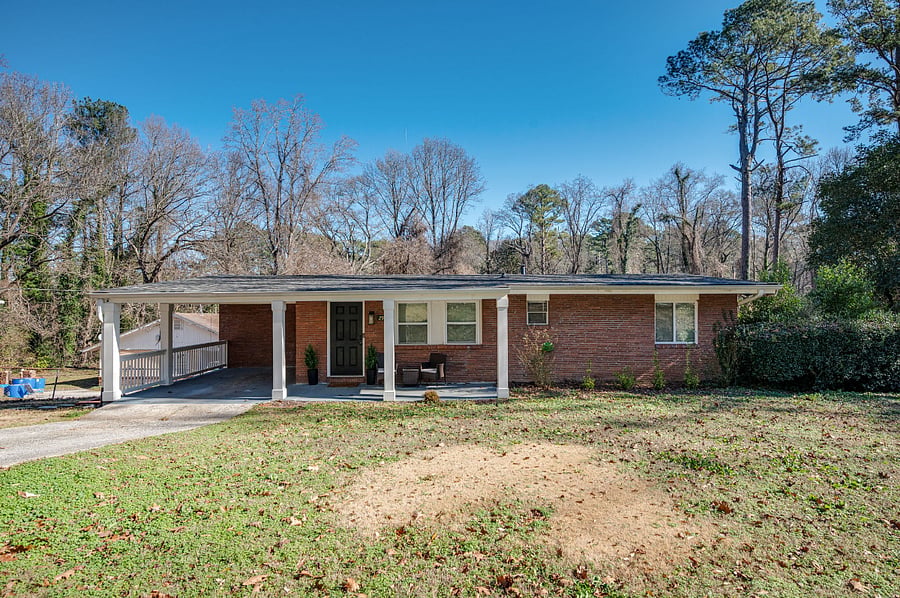 Front of the home.