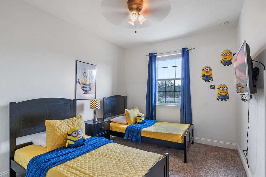 Bedroom 4 - 2 Singles