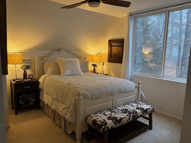 Primary bedroom - queen bed