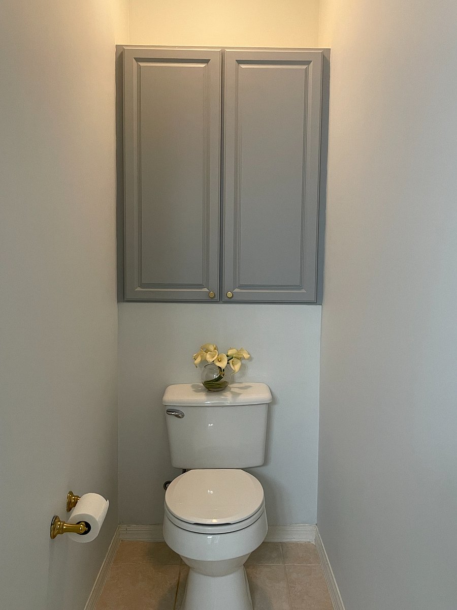 Separate toilet in primary bathroom for added privacy