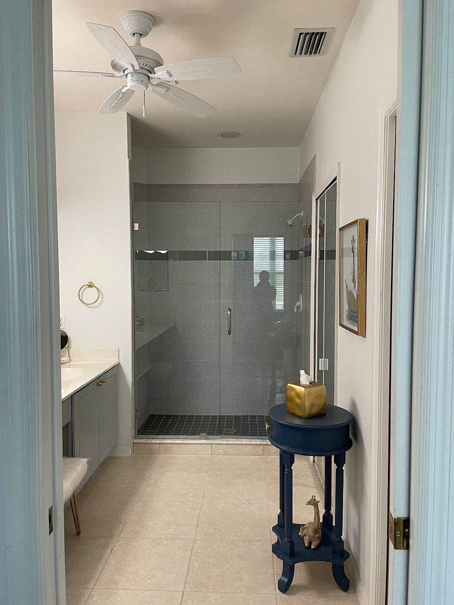 Master bathroom
