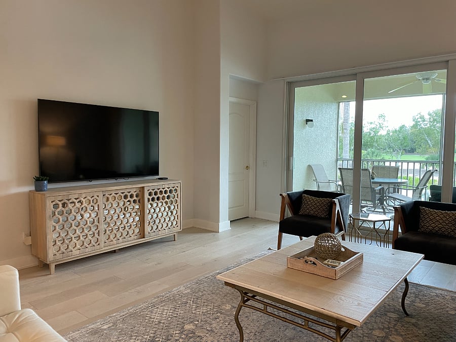 New 70" smart TV for your viewing pleasure