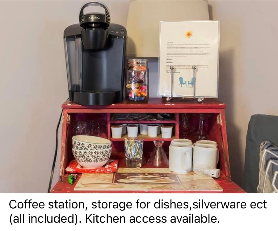 Coffee Bar, limited Kitchen Access