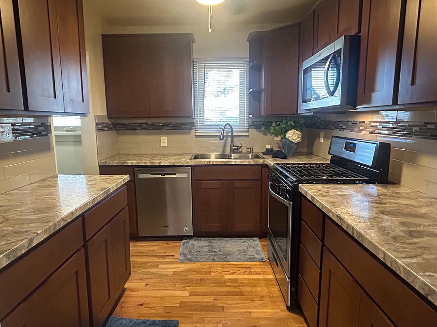 Totally remodeled kitchen with new appliances