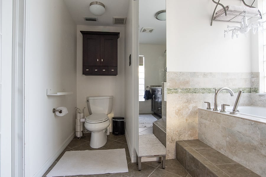 Master bathroom