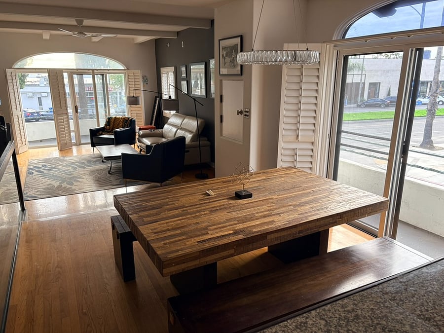 2nd Floor--Dining Area and front room.
