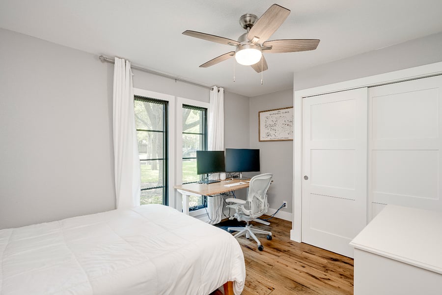 Queen Bedroom and Office
