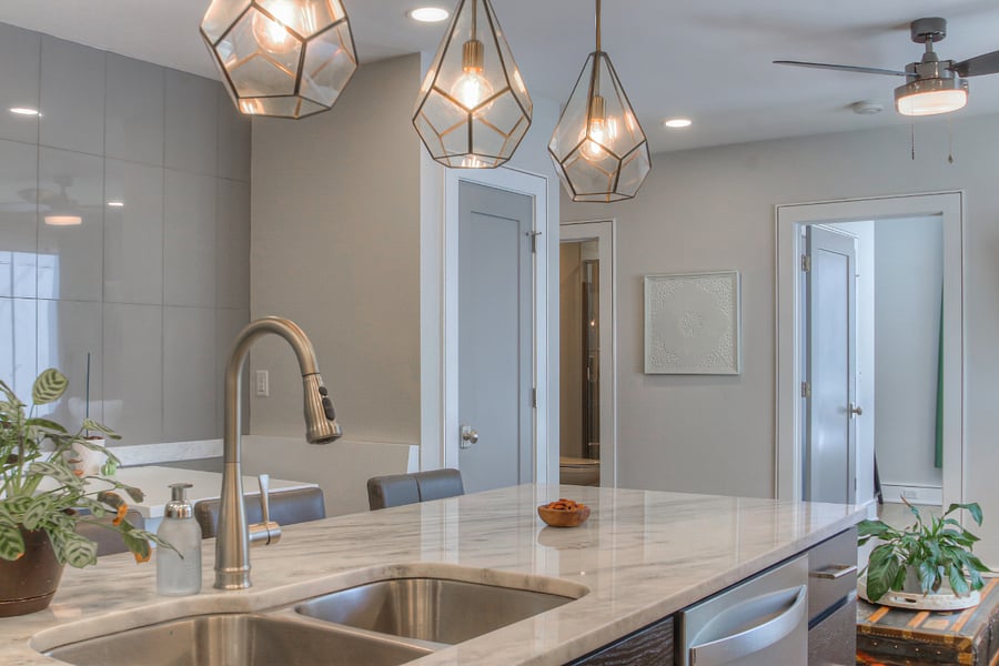 Luxurious, stocked & well-thought out Chef's Kitchen Gas stove, Smart appliances, & everything fully stocked for you (by an avid cook).