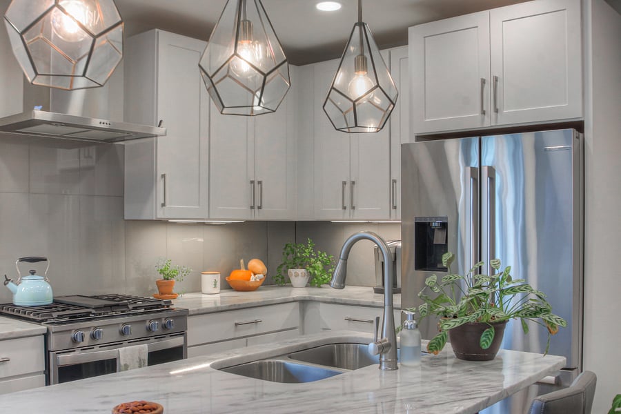 Luxurious, stocked & well-thought out Chef's Kitchen Gas stove, Smart appliances, & everything fully stocked for you (by an avid cook).