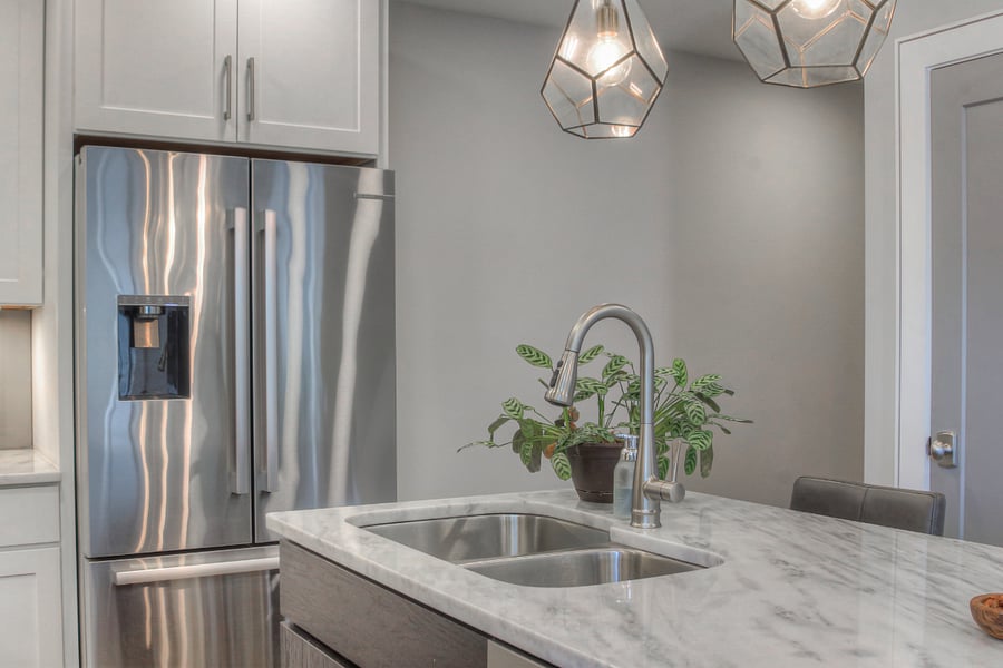 Luxurious, stocked & well-thought out Chef's Kitchen Gas stove, Smart appliances, & everything fully stocked for you (by an avid cook).