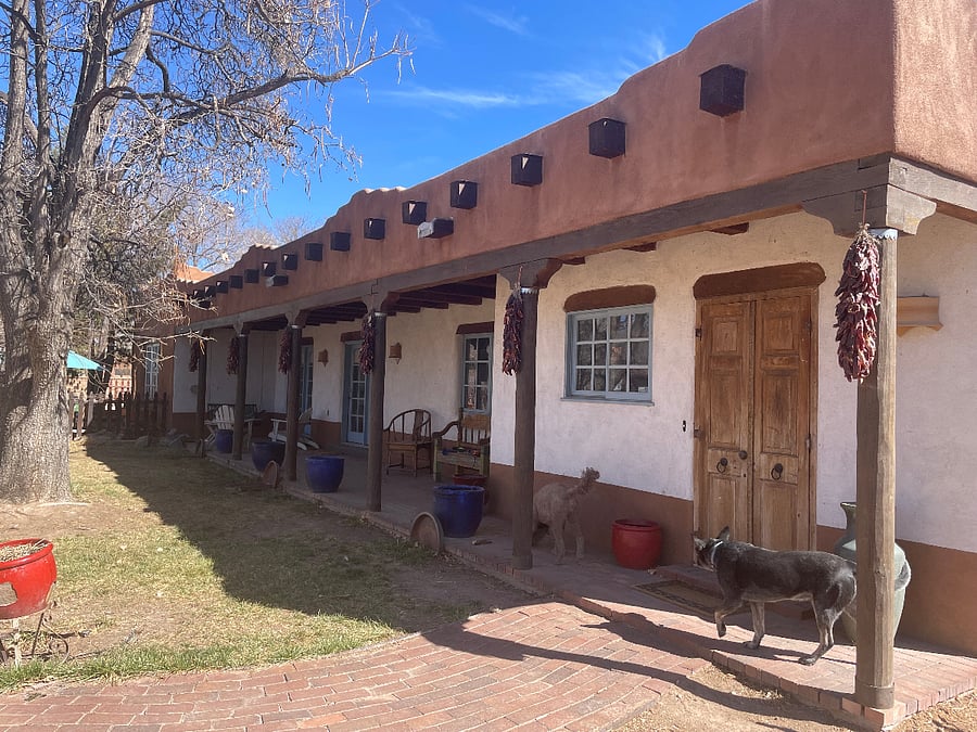 Exterior of the entire home.