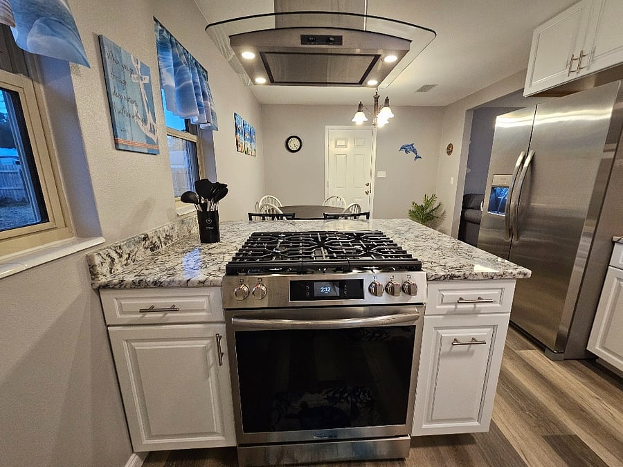 Brand New Cabinets, Granite Countertops, Appliances, Paint, and Flooring.
