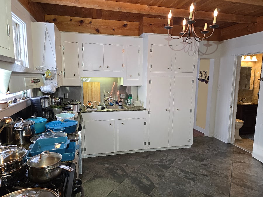 More cabinet space than I know what to do with.