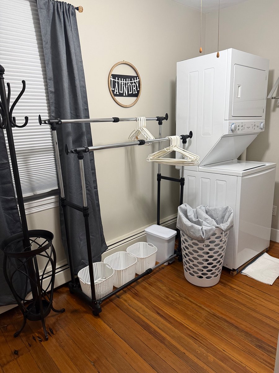 In-unit laundry room