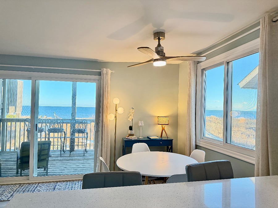 Stunning Water Views from large Kitchen Counter! Relax!