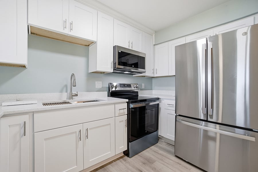 New updated kitchen, New appliances
