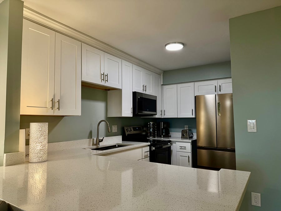 Fully equiped, new kitchen