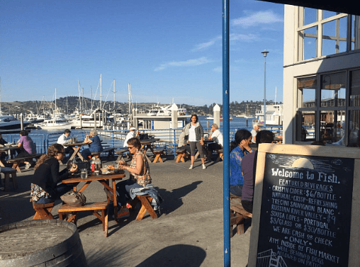 Fish restaurant - in town