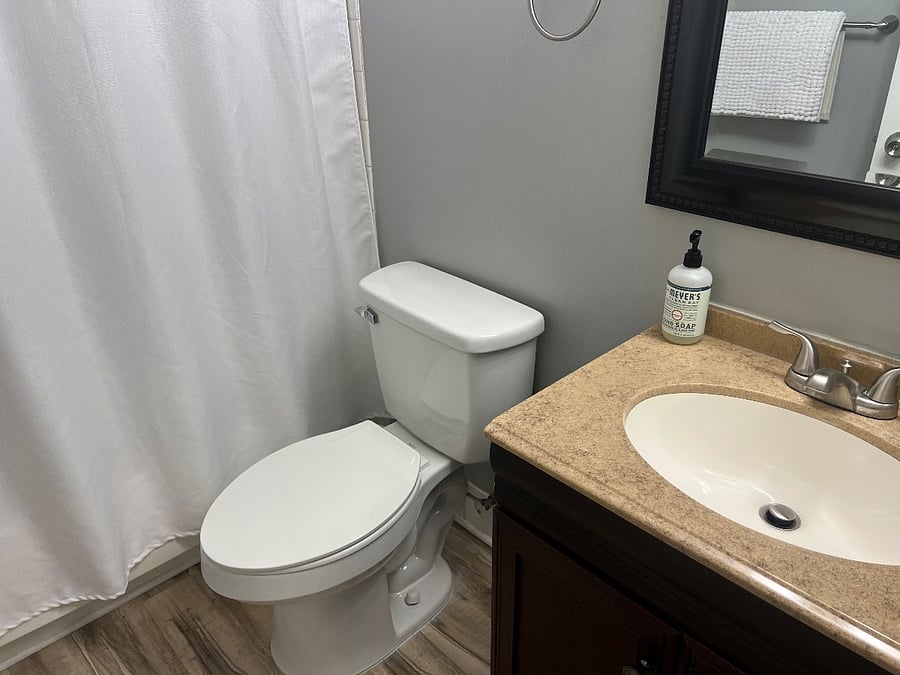 Master bathroom
