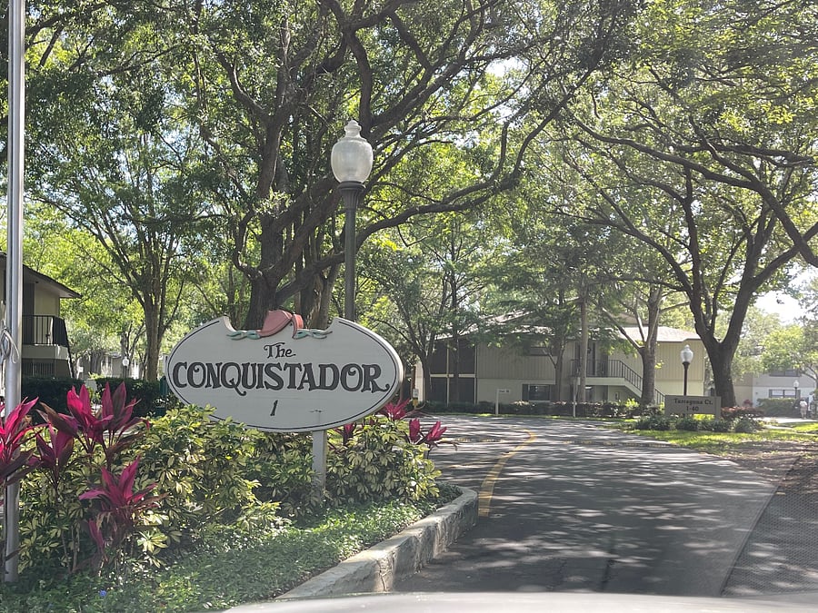 Entrance to Conquistador.
