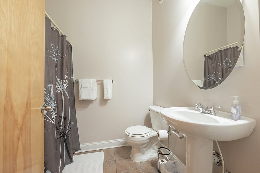 En-suite to bedroom one