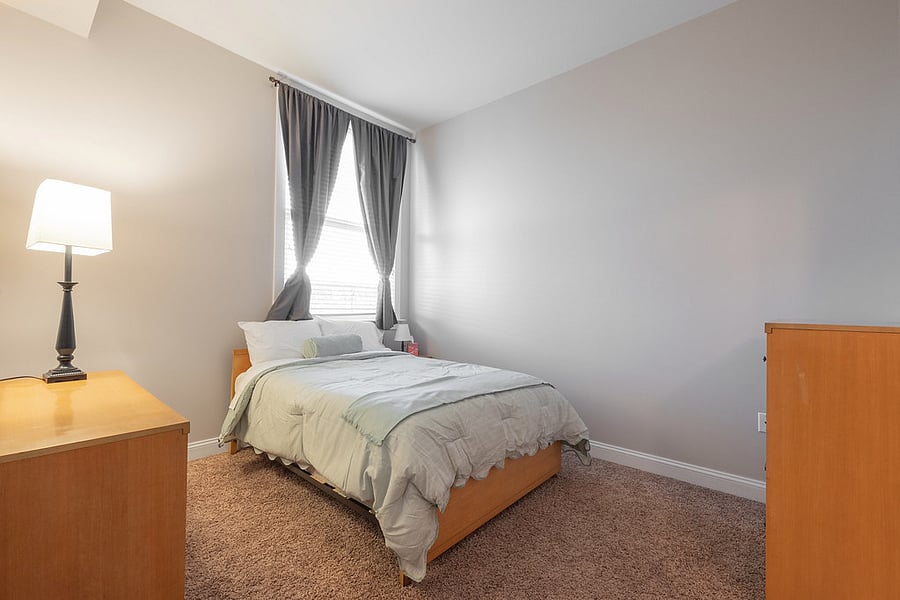 Bedroom 2 - Full bed (MCM bedroom set)
