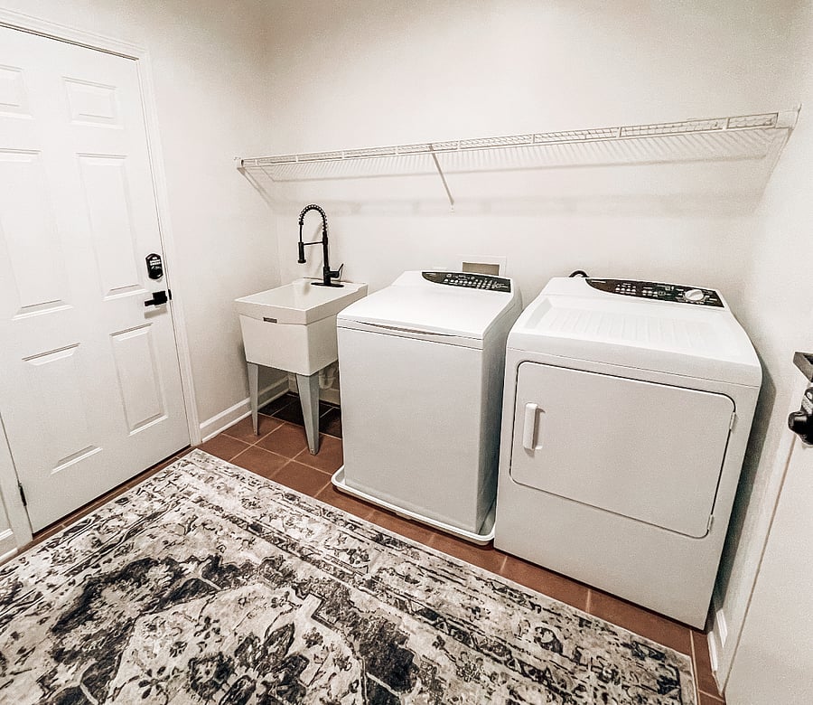 Private in-unit washer and dryer for added convenience during extended stays.